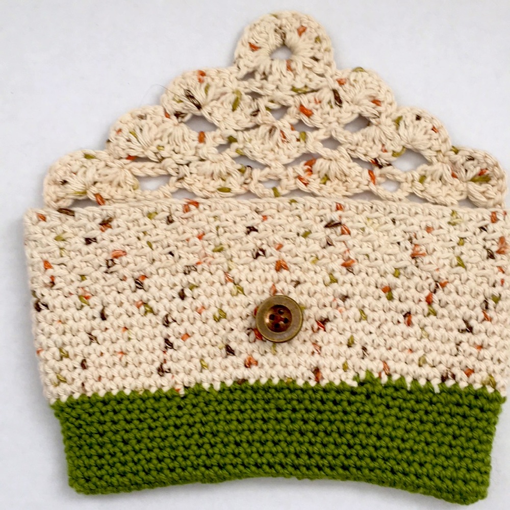 Handmade Crochet bag-purse, Elegant for women.